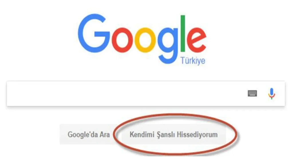 Google’daki “Kendimi Şanslı Hissediyorum” Butonu Aslında Ne İşe Yarıyor?