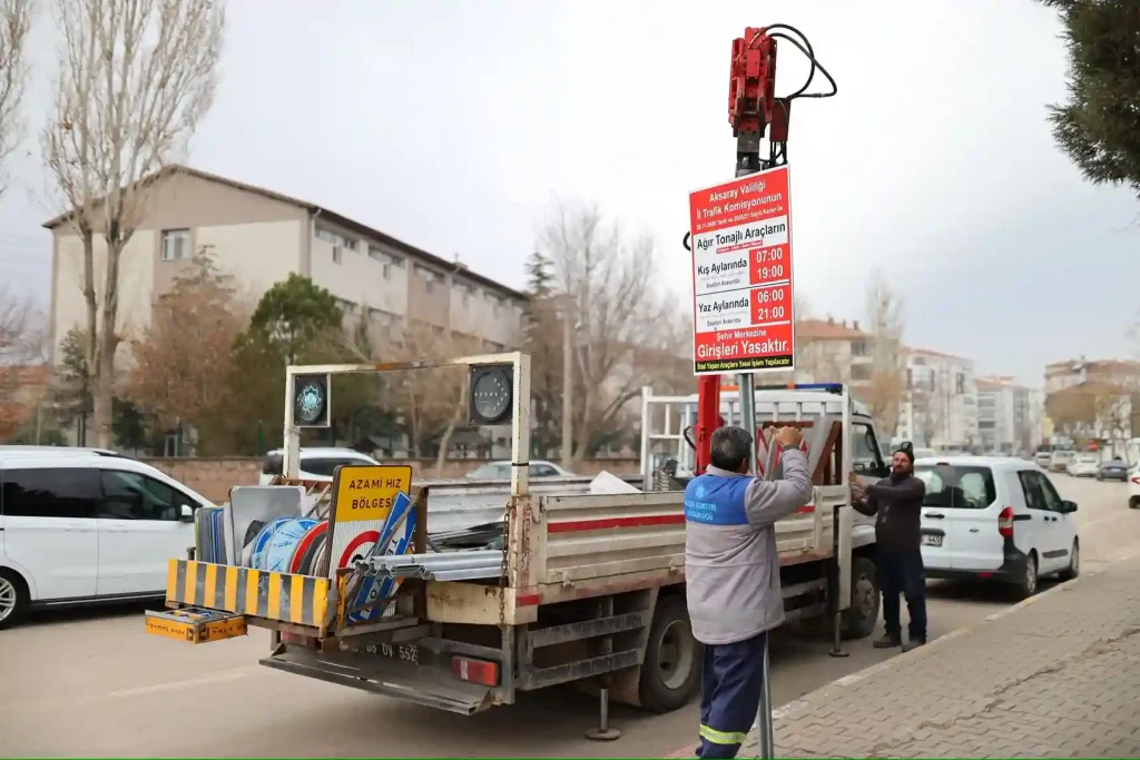 Aksaray Ağır Tonajlı Araç Giriş Saatleri ve Yasakları Nelerdir?