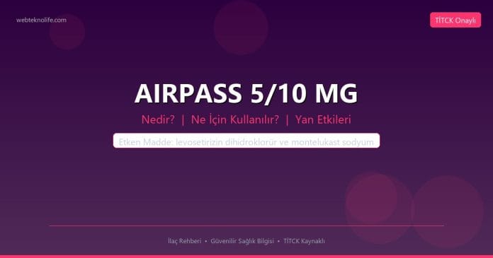 AIRPASS 5/10 MG nedir ne işe yarar - ilaç bilgisi