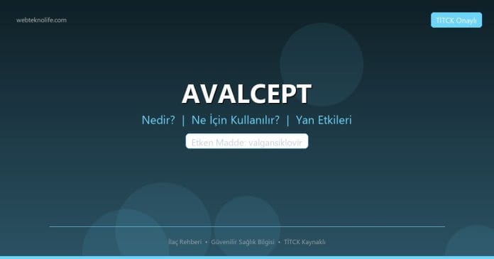 AVALCEPT nedir ne işe yarar - ilaç bilgisi
