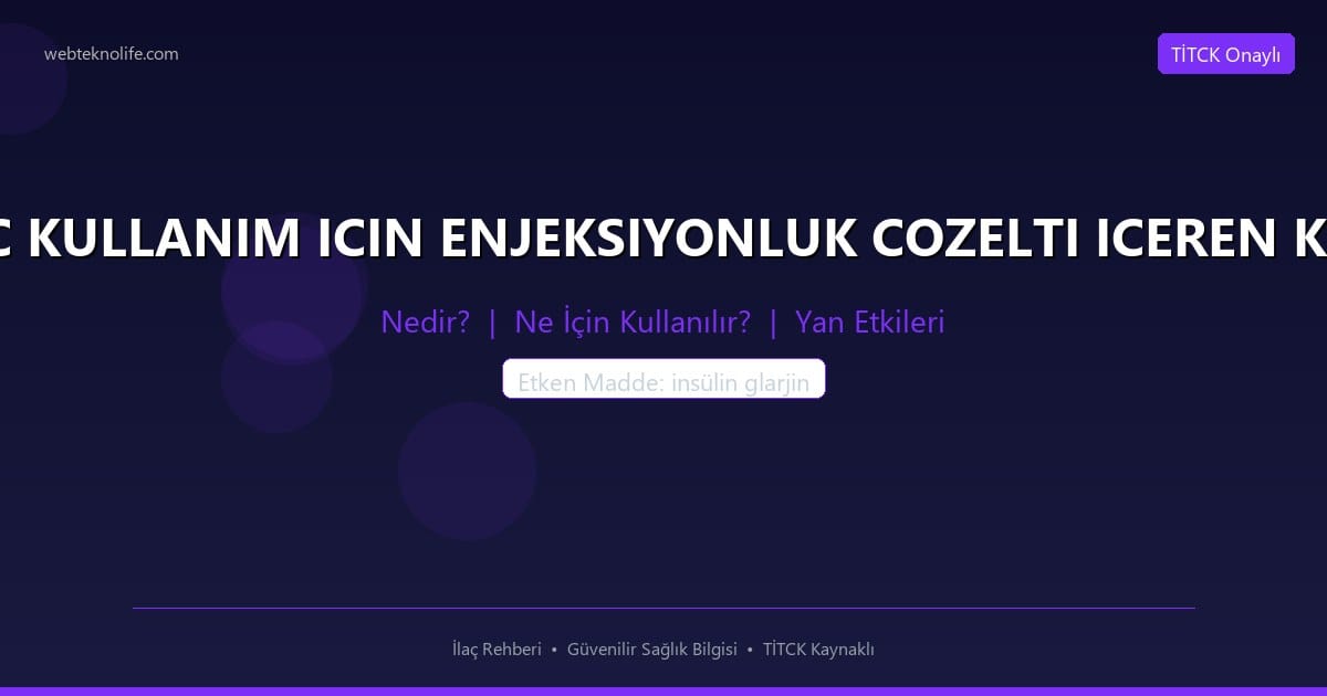 BASAGLAR KWIKPEN 100 U/ML SC KULLANIM ICIN ENJEKSIYONLUK COZELTI ICEREN KULLANIMA HAZIR KALEM, 4 ADET nedir ne icin kullanilir