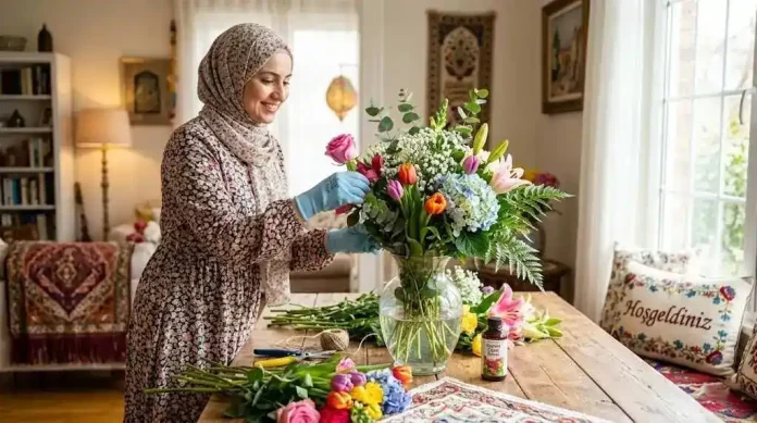 Bayram Çiçekleri Nasıl Yerleştirilir? Evde Şık Dekorasyon Sırları