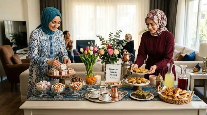 Bayramda Kusursuz İkram Köşesi Nasıl Hazırlanır? Adım Adım Rehber