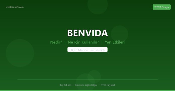 BENVIDA nedir ne işe yarar - ilaç bilgisi