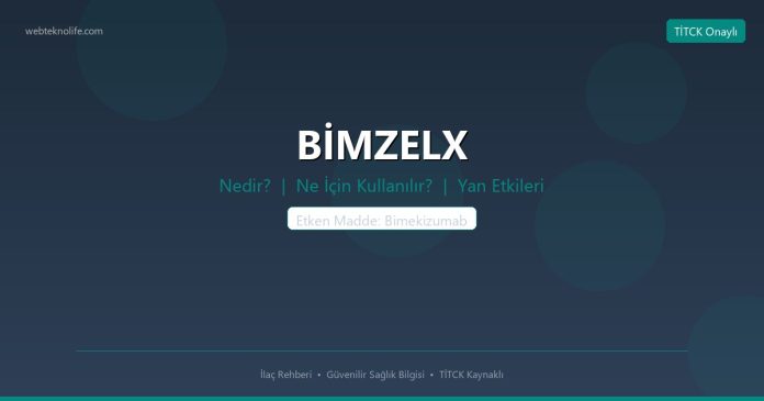 BİMZELX nedir ne işe yarar - ilaç bilgisi