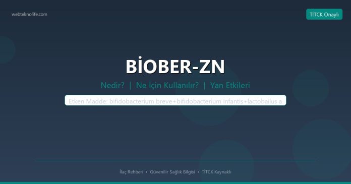 BİOBER-ZN nedir ne işe yarar - ilaç bilgisi