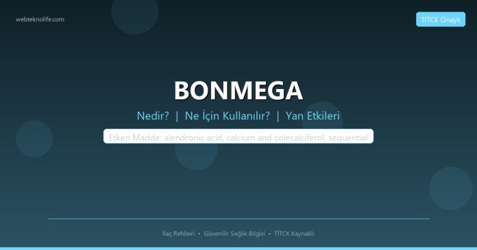 BONMEGA nedir ne işe yarar - ilaç bilgisi
