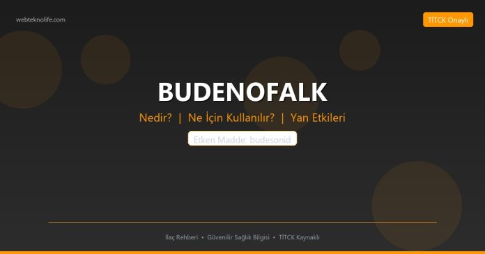 BUDENOFALK nedir ne işe yarar - ilaç bilgisi