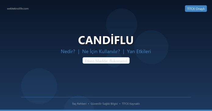 CANDİFLU nedir ne işe yarar - ilaç bilgisi
