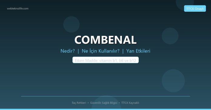 COMBENAL nedir ne işe yarar - ilaç bilgisi