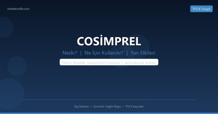 COSİMPREL nedir ne işe yarar - ilaç bilgisi