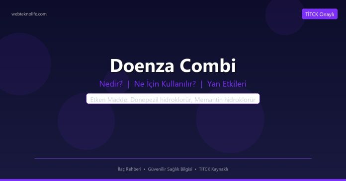Doenza Combi nedir ne işe yarar - ilaç bilgisi