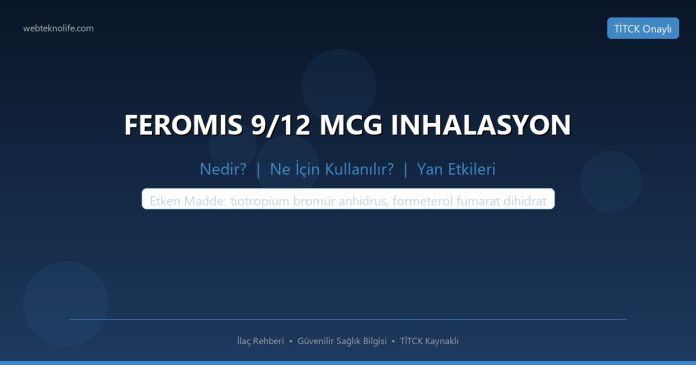 FEROMIS 9/12 MCG INHALASYON nedir ne işe yarar - ilaç bilgisi