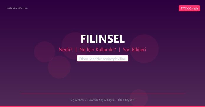 FILINSEL nedir ne işe yarar - ilaç bilgisi