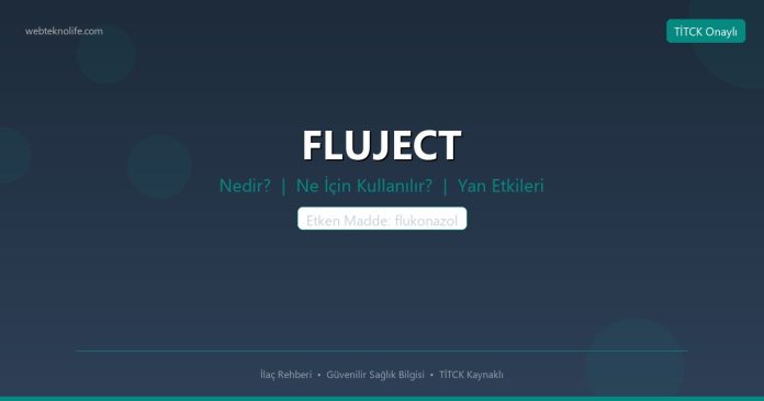 FLUJECT nedir ne işe yarar - ilaç bilgisi