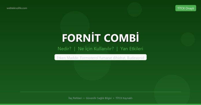 FORNİT COMBİ nedir ne işe yarar - ilaç bilgisi