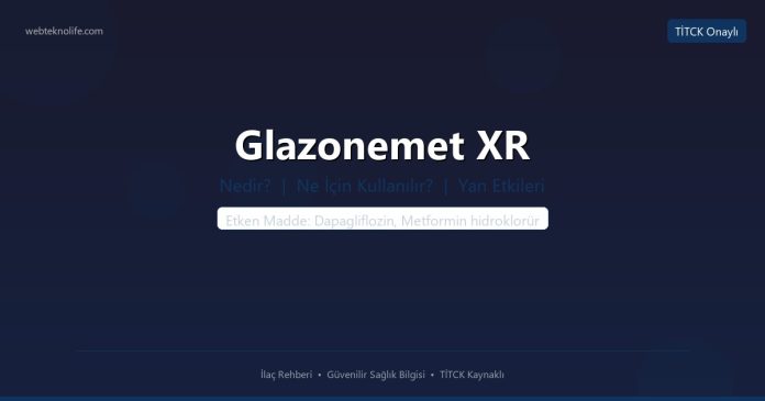 Glazonemet XR nedir ne işe yarar - ilaç bilgisi
