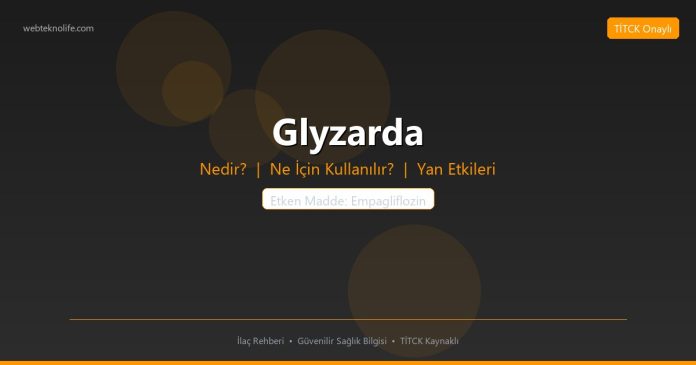Glyzarda nedir ne işe yarar - ilaç bilgisi