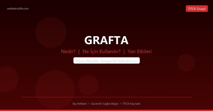 GRAFTA nedir ne işe yarar - ilaç bilgisi