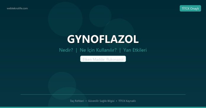 GYNOFLAZOL nedir ne işe yarar - ilaç bilgisi