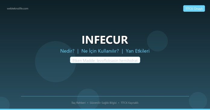 INFECUR nedir ne işe yarar - ilaç bilgisi