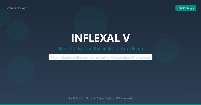 INFLEXAL V nedir ne işe yarar - ilaç bilgisi