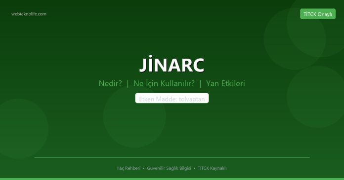 JİNARC nedir ne işe yarar - ilaç bilgisi