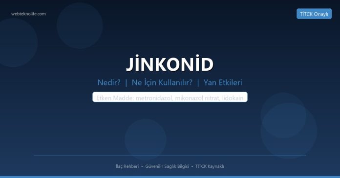 JİNKONİD nedir ne işe yarar - ilaç bilgisi